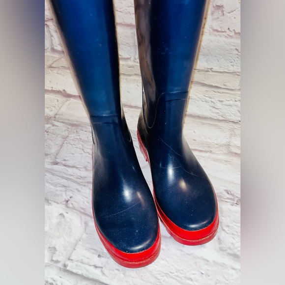 TORY BURCH Rainboots sz 8 - Picture 4 of 10
